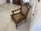 Historicism Wood and Braid Armchair, 1860s 6