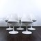 Tulip Chairs with Non Swivel Base by Eero Saarinen for Knoll Inc. / Knoll International, 1970s, Set of 5 18