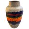 Mid-Century Modern Fat Lava Ceramic German Vases from Scheurich, 1970s, Set of 2, Image 3