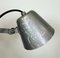 Soviet Industrial Grey Scissor Wall Lamp, 1960s 11