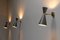 Mid-Century Diabolo Sconces in Anthracite attributed Stilnovo, Italy, 1950s 13