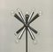 Lámpara de pie en forma de estrella alemana Mid-Century de la era espacial, años 60, Imagen 4