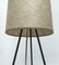 Lampada da terra Mid-Century minimalista con treppiede, anni '60, Immagine 9