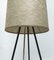 Minimalistische Mid-Century Tripod Cocoon Stehlampe, 1960er 9