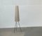 Mid-Century Minimalist Tripod Cocoon Floor Lamp, 1960s 1