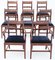 Regency Mahogany Dining Chairs, 1830s, Set of 8, Image 1