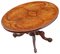 Large 19th Century Victorian Burr Walnut Oval Loo Breakfast Table Tilt Top 3