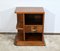 Small Art Deco Bedside Table in Walnut, 1920s, Image 2
