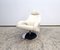 Real Leather Swivel Armchair 1