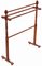 Antique Beech and Pine Towel Rail Stand, 1900s 3