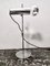 Lampe de Bureau Vintage en Laiton Plaqué Chrome attribuée à Giuseppe Ostuni pour O-Luce, Italie, 1960s 1