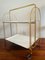 Foldable Bar Cart in White from Bremshey & Co., 1960s 8