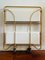 Foldable Bar Cart in White from Bremshey & Co., 1960s 12