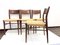 Teak & Wicker Dining Chairs by Georg Leowald Wilkhahn, 1950s, Set of 4 10
