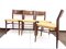 Teak & Wicker Dining Chairs by Georg Leowald Wilkhahn, 1950s, Set of 4, Image 13