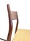 Teak & Wicker Dining Chairs by Georg Leowald Wilkhahn, 1950s, Set of 4 12