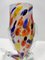 Vasos vintage de cristal de Murano multicolor atribuidos a Toso, Italia, años 50. Juego de 6, Imagen 9