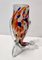 Vasos vintage de cristal de Murano multicolor atribuidos a Toso, Italia, años 50. Juego de 6, Imagen 1