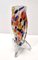 Vasos vintage de cristal de Murano multicolor atribuidos a Toso, Italia, años 50. Juego de 6, Imagen 6