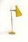Lampada da tavolo gialla attribuita a Josef Hurka per Lidokov, anni '70, Immagine 1