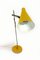 Lámpara de mesa amarilla atribuida a Josef Hurka para Lidokov, años 70, Imagen 2