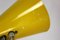 Lámpara de mesa amarilla atribuida a Josef Hurka para Lidokov, años 70, Imagen 14