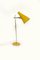 Lampada da tavolo gialla attribuita a Josef Hurka per Lidokov, anni '70, Immagine 13
