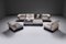 Mah Jong Jean-Paul Gaultier Modular Sofa by Hans Hopfer for Roche Bobois, France, Set of 22 1