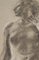 Carl Albert Angst, Mère et enfant, Fusain et crayon sur papier, encadré 6