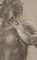 Carl Albert Angst, Mère et enfant, Carboncino e pastello su carta, con cornice, Immagine 4