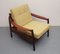 Armchair in Light Yellow Fabric, 1965 11