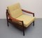 Armchair in Light Yellow Fabric, 1965, Image 11