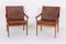 Armchairs Model Vinett in Rosewood and Leather by Torbjørn Afdal for Bruksbo, 1960s, Set of 2 1