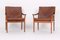 Armchairs Model Vinett in Rosewood and Leather by Torbjørn Afdal for Bruksbo, 1960s, Set of 2, Image 2