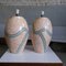 Marble Table Lamps, 1980s, Set of 2 2