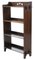 Antique Art Nouveau Oak Bookcase, 1910s 4