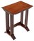 Antique Edwardian Mahogany Nesting Tables, 1905, Set of 3 1