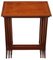 Antique Edwardian Mahogany Nesting Tables, 1905, Set of 3, Image 4