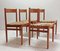 Teak Dining Chairs, 1960s, Set of 4 10