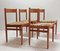 Teak Dining Chairs, 1960s, Set of 4, Image 10