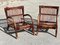 Italian Bamboo and Rattan Chair, 1970, Set of 2 5