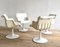 Finnish Swivel Chairs with Sheepskin Upholstery by Yrjo Kukkapuro for Haimi, 1960s, Set of 4 2