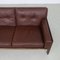 Danish Sofa in Leather and Rosewood by H. W. Klein for Bramin, 1970s, Image 7