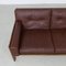 Danish Sofa in Leather and Rosewood by H. W. Klein for Bramin, 1970s, Image 6