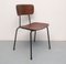 Chaise de Style Industriel en Contreplaqué, 1965 7
