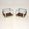 Tables d'Appoint Vintage de Merrow Associates, 1970, Set de 2 2