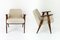 Vintage Beige Model 336 Armchairs by Józef Chierowski, 1960s, Set of 2, Image 1