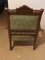 Antique Hungarian Armchair in Fabric, Image 4