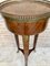 Antique French Louis XVI Style Walnut Bouillotte Side Table, 1800s, Image 9