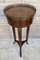 Antique French Louis XVI Style Walnut Bouillotte Side Table, 1800s, Image 5